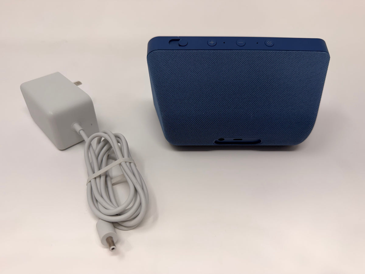 Amazon Echo Show 5 2nd Gen, top buttons and back
